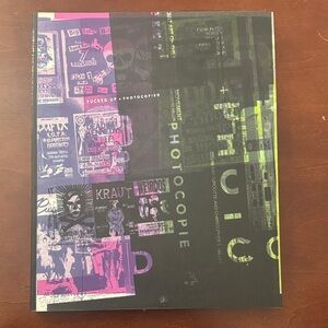 Fucked Up + Photocopied Instant Art of the Punk Rock Movement Book. EUC